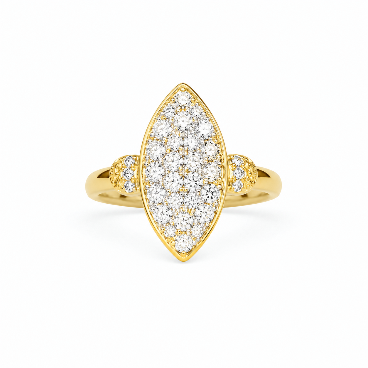 Bague marquise majesté