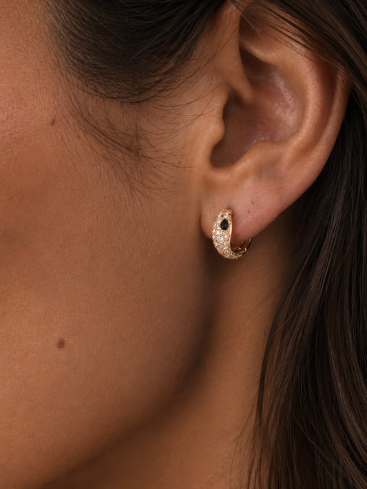 Boucles d’oreilles Félines