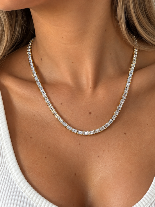 Collier rivière Baguette