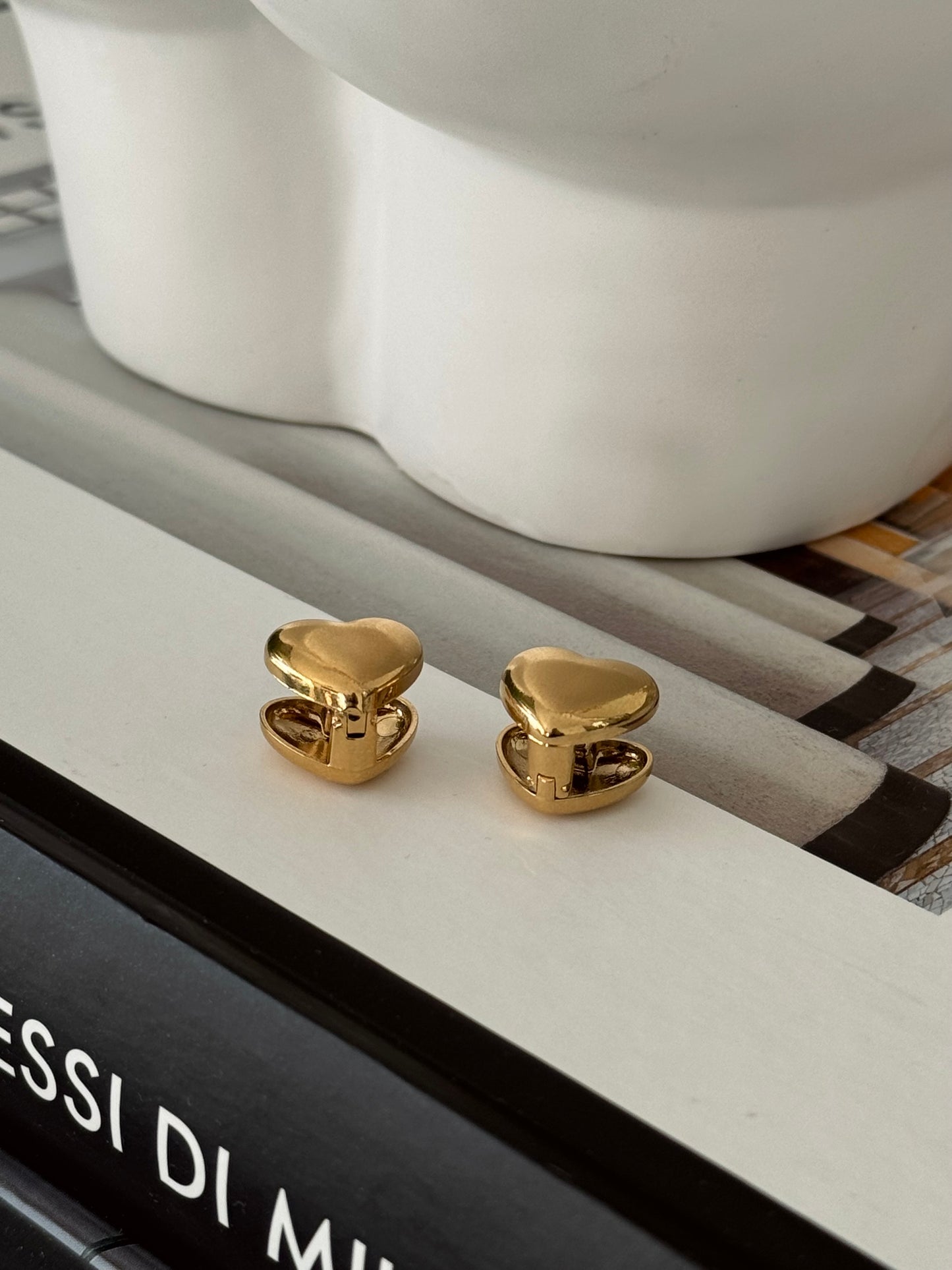 Boucles d’oreilles cœur