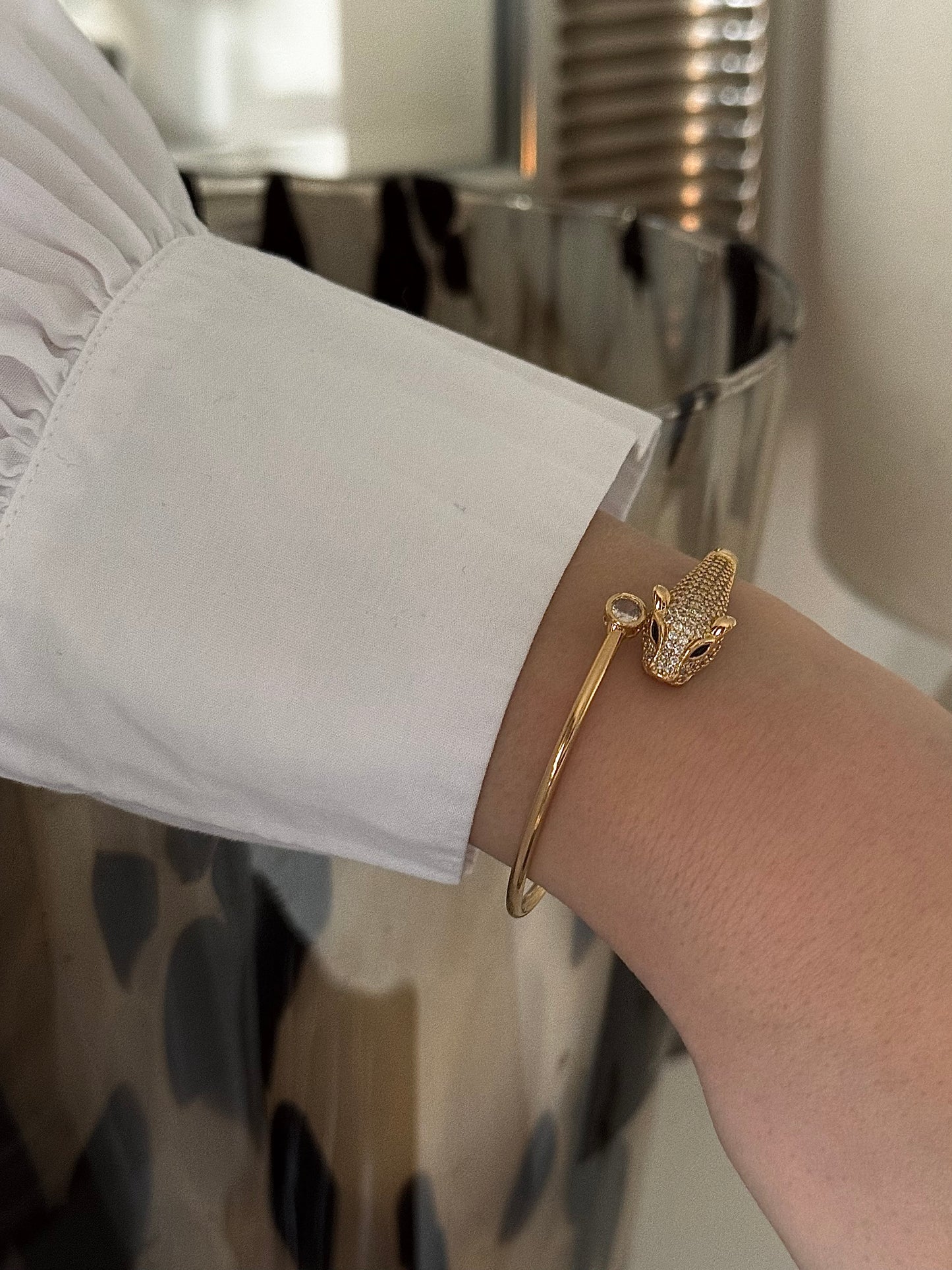 Bracelet jonc Panthera