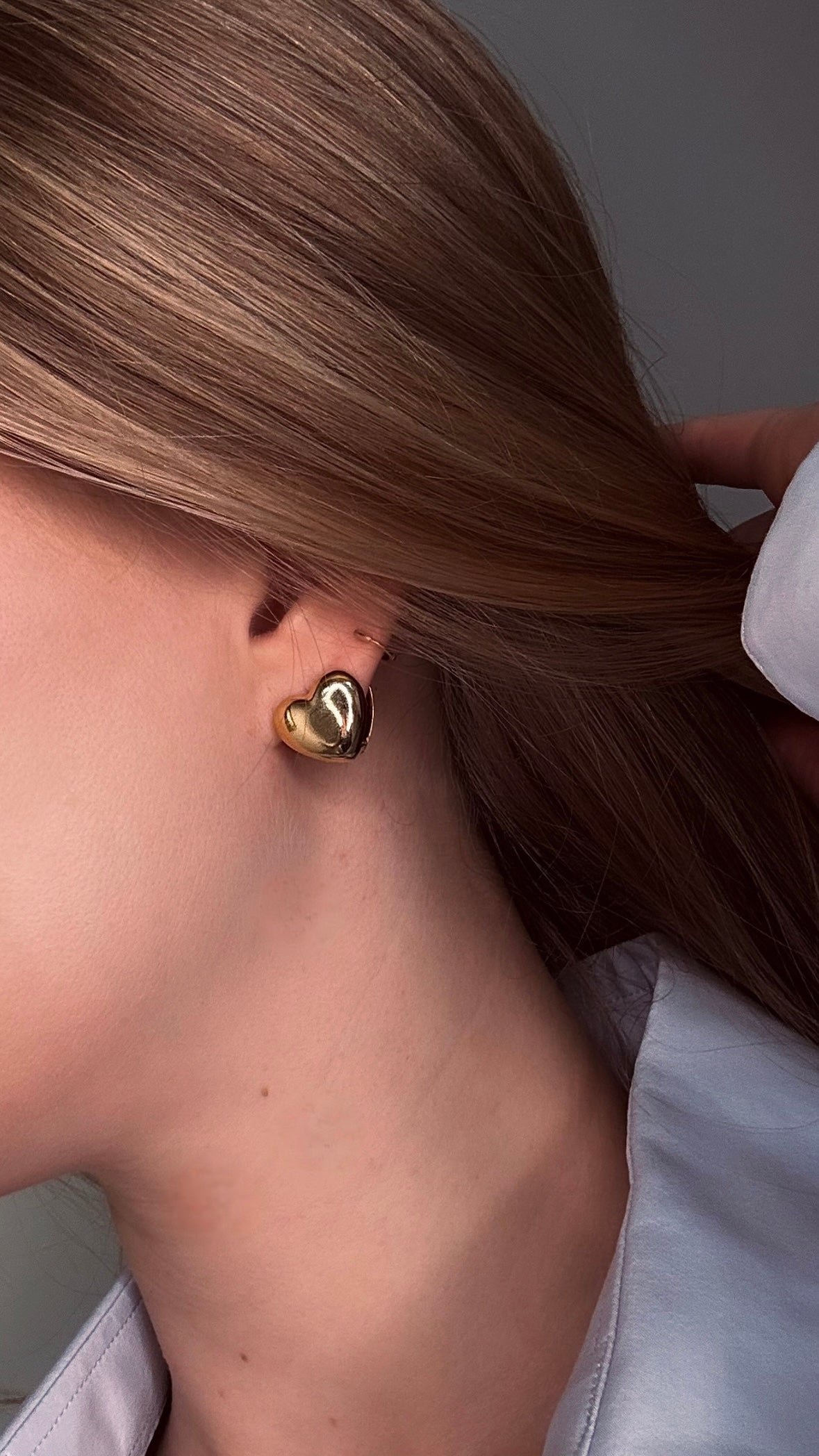 Boucles d’oreilles cœur