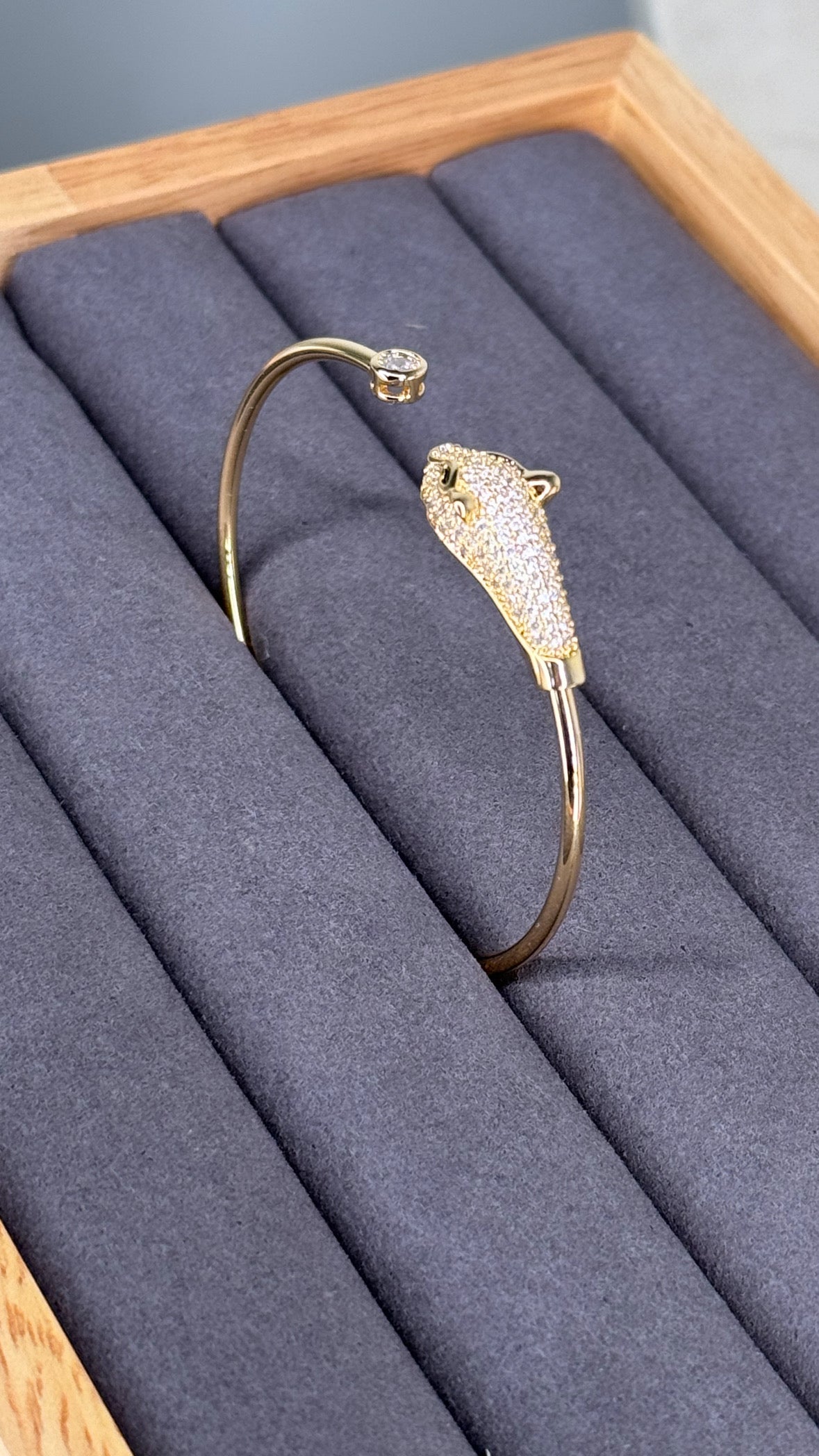 Bracelet jonc Panthera