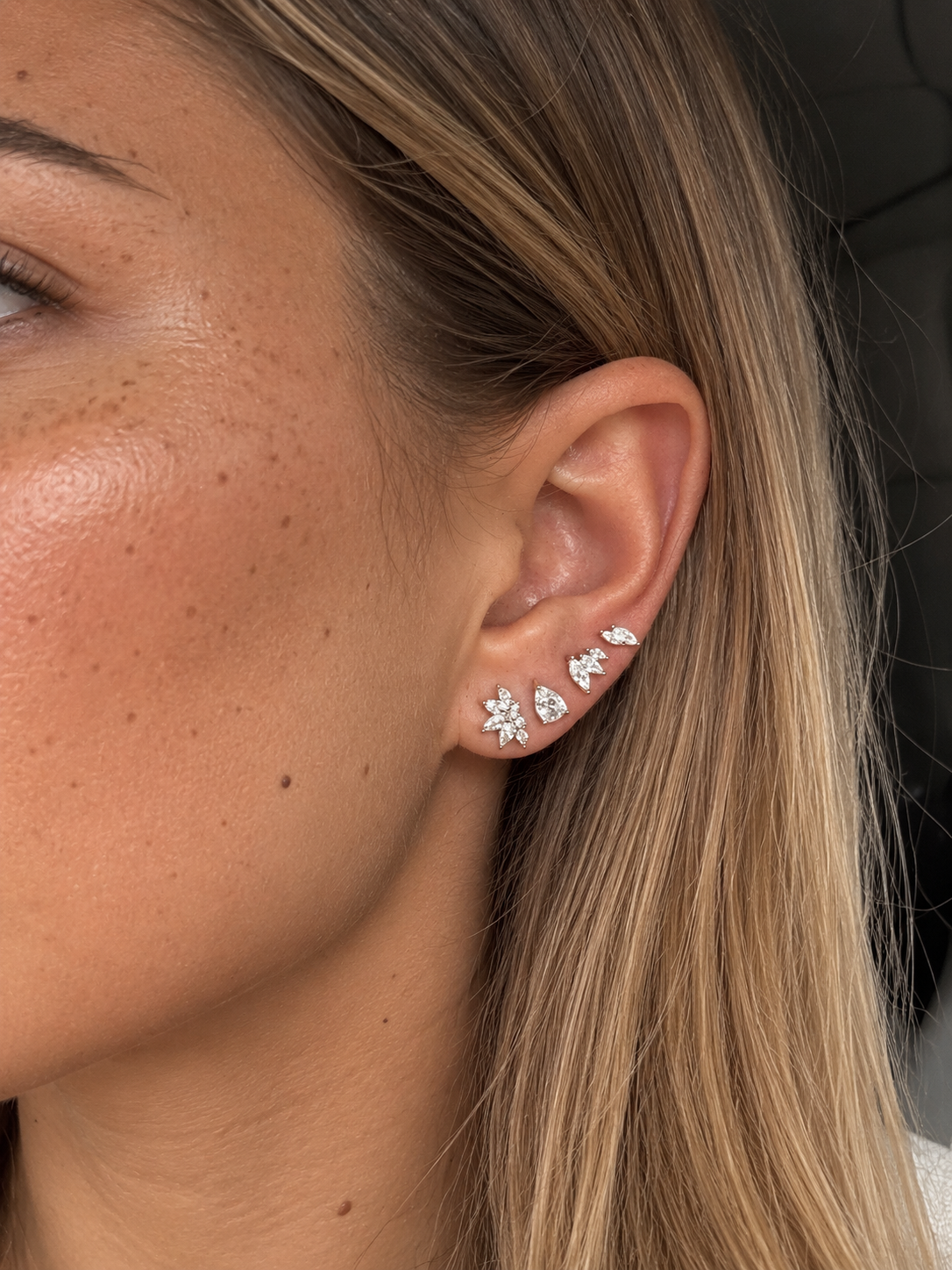 Puces d’oreilles Étoile