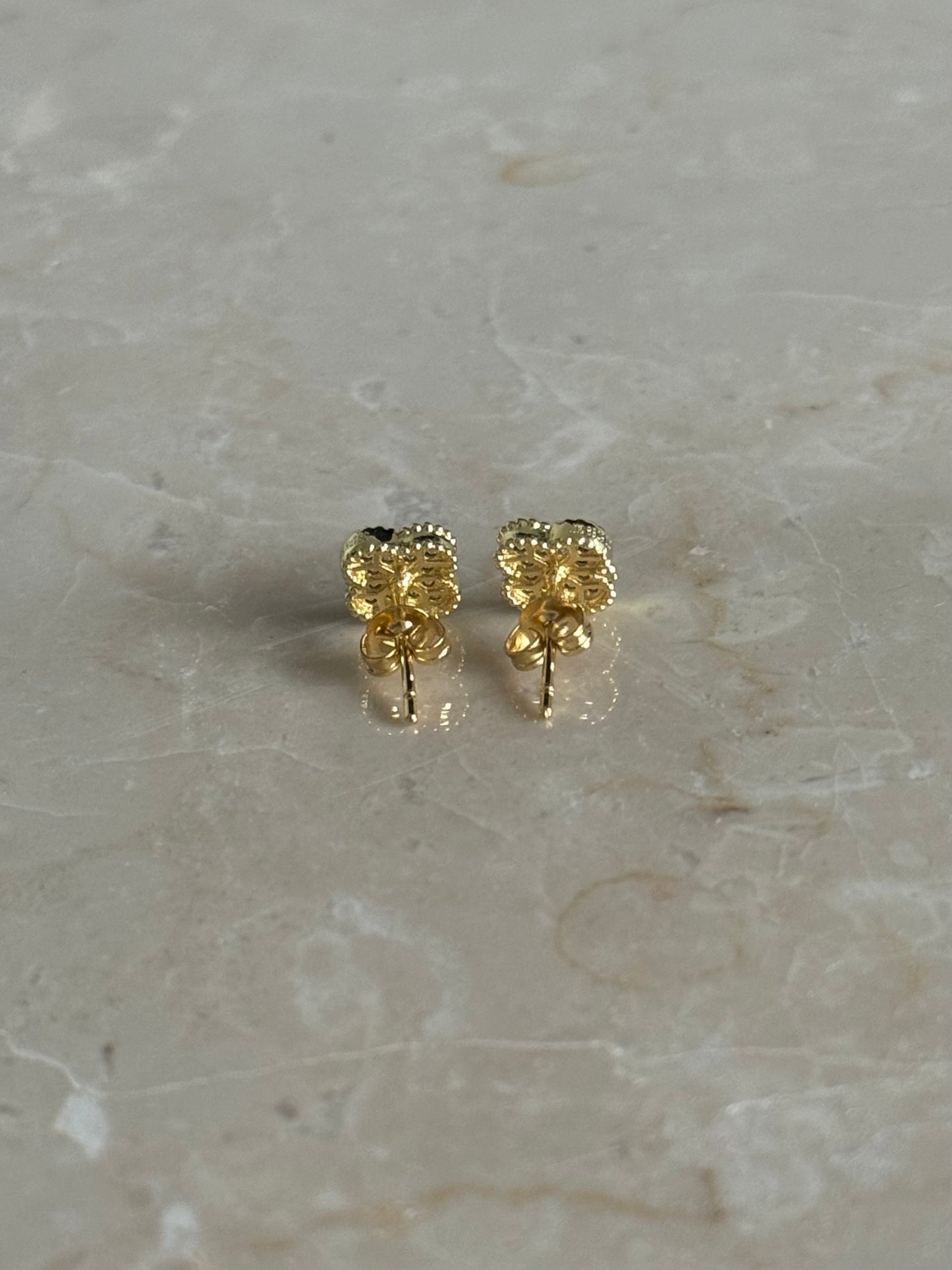 Boucles d'oreilles trefles