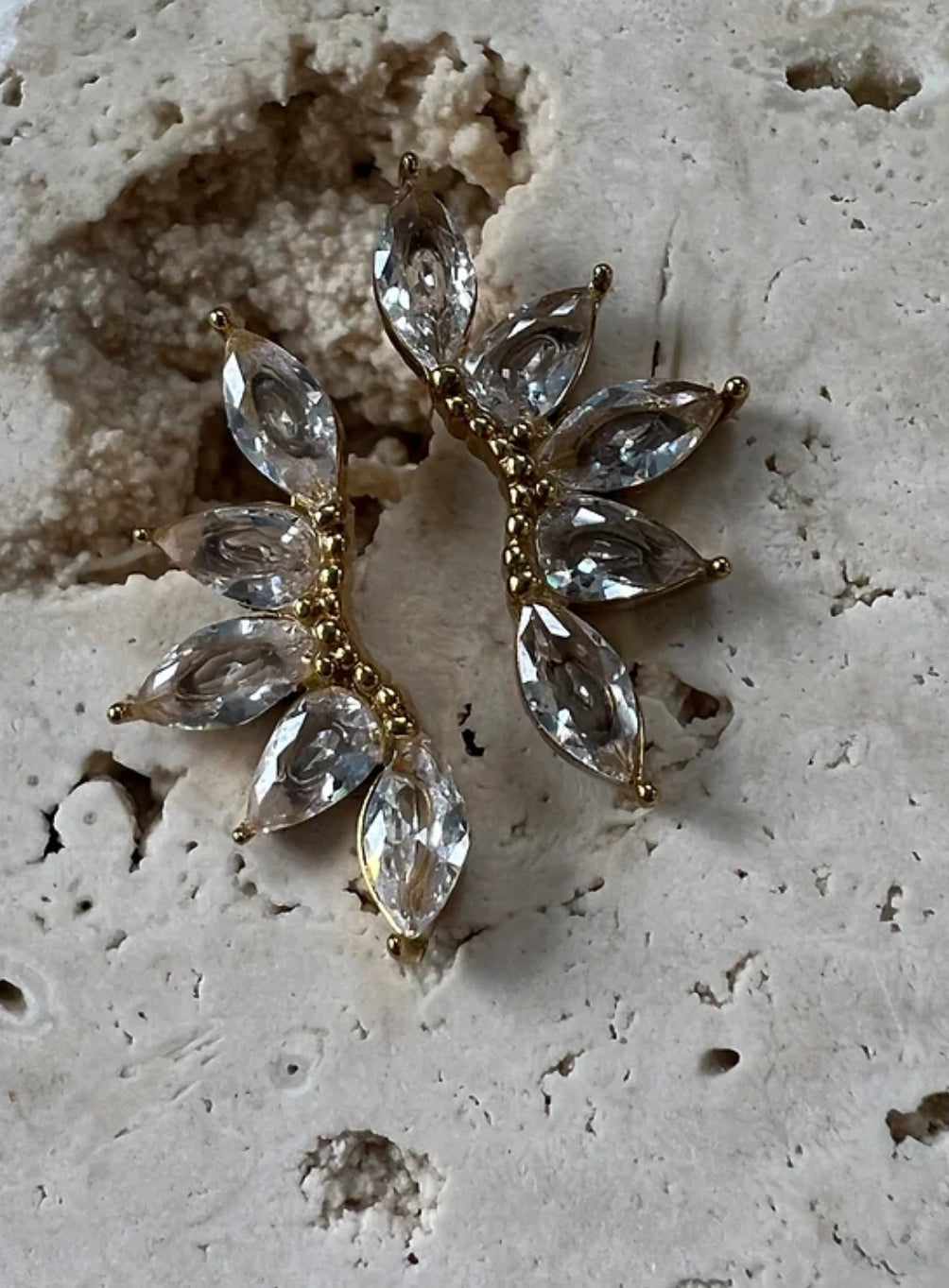 Boucles d’oreilles lys