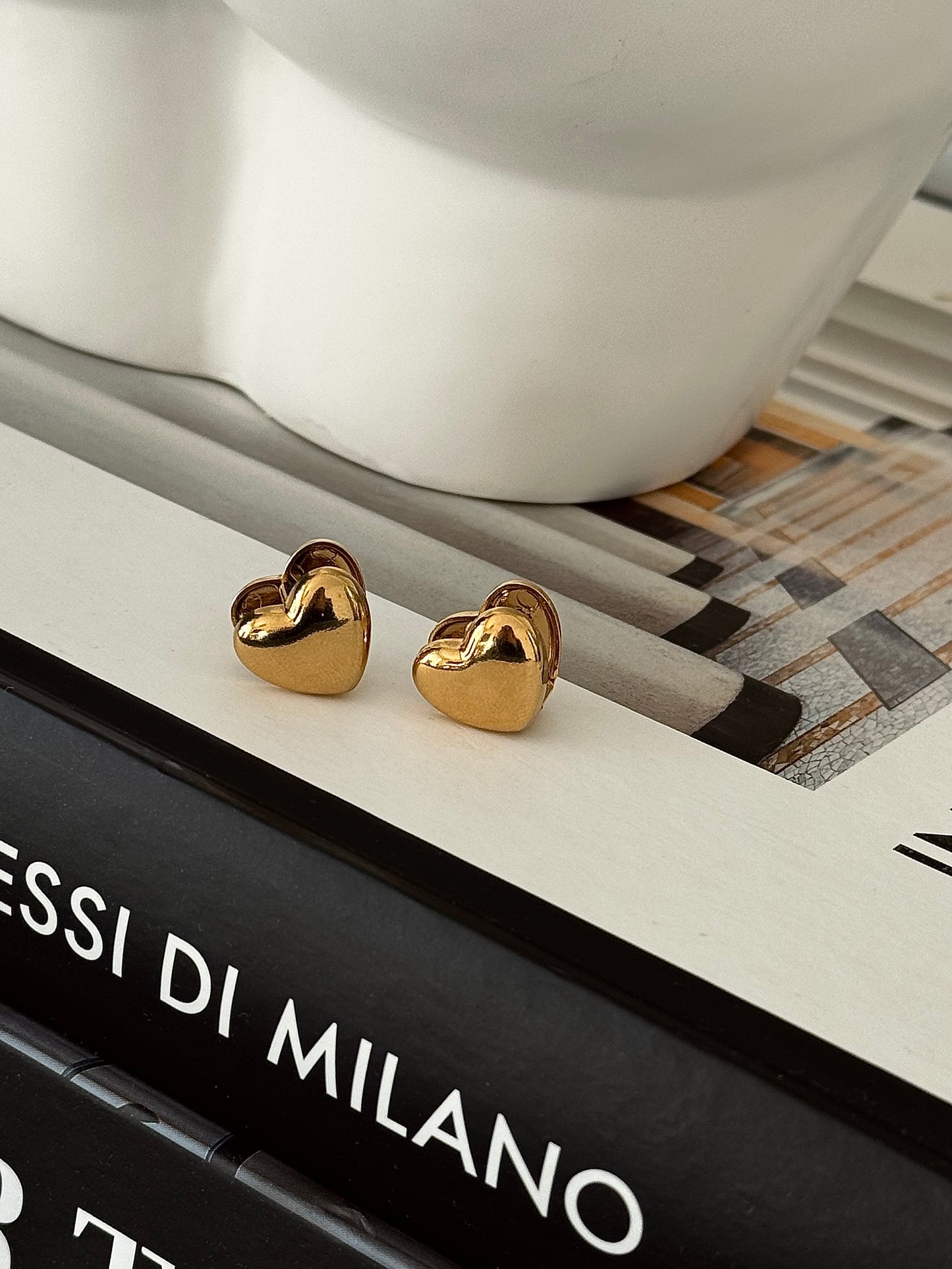 Boucles d’oreilles cœur