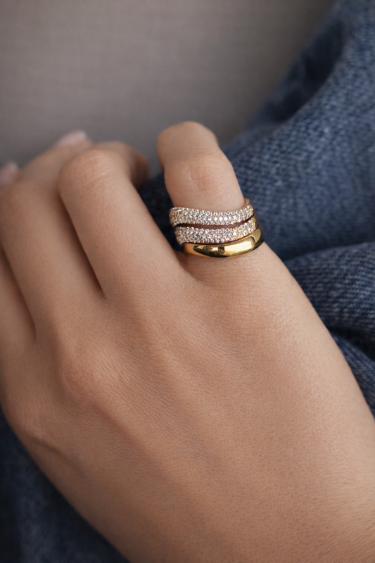 Bague wave