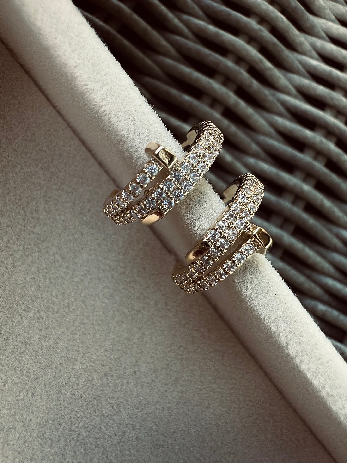 Boucles d'oreilles clou or
