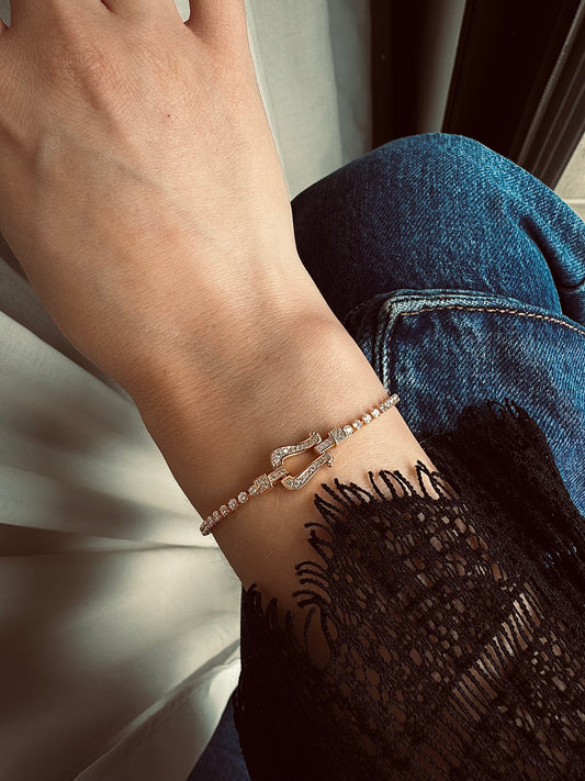 Bracelet fer à cheval grand modèle