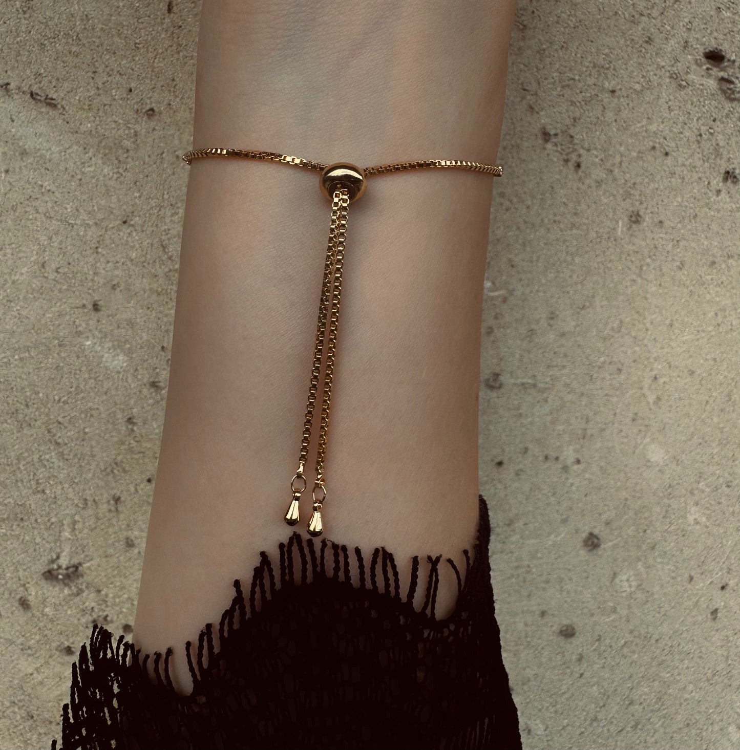 Bracelet rivière Eva or