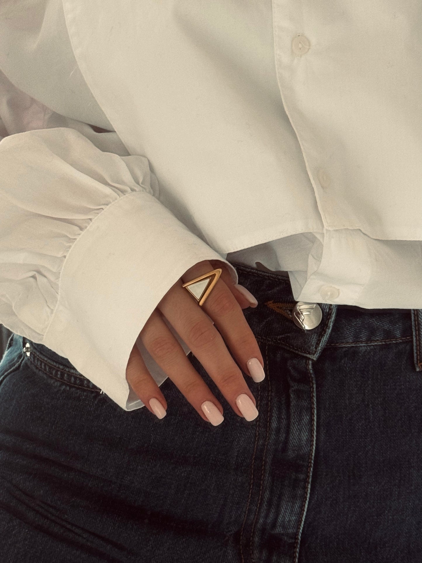Bague triangle Lana