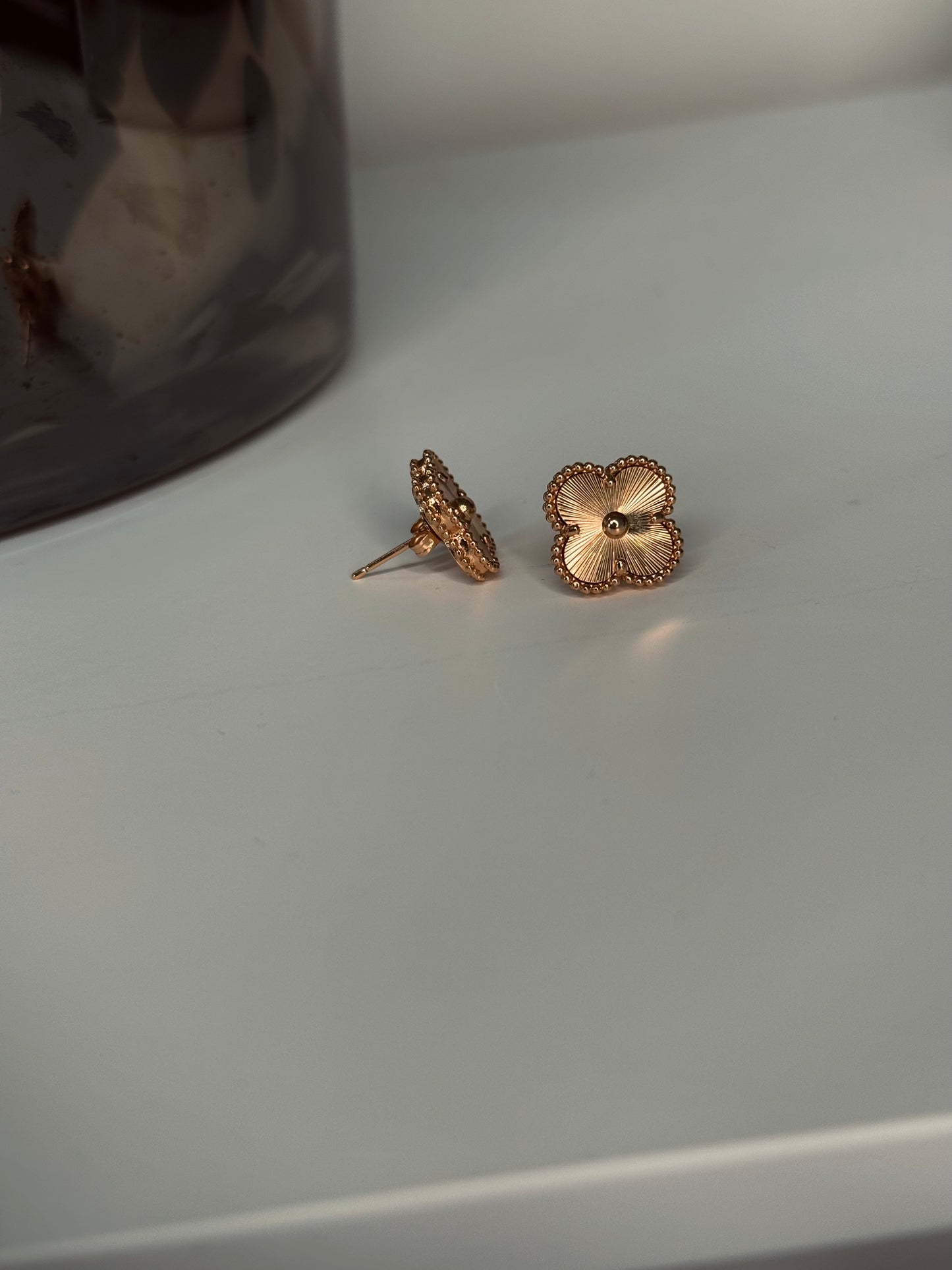 Boucles d'oreilles trefles