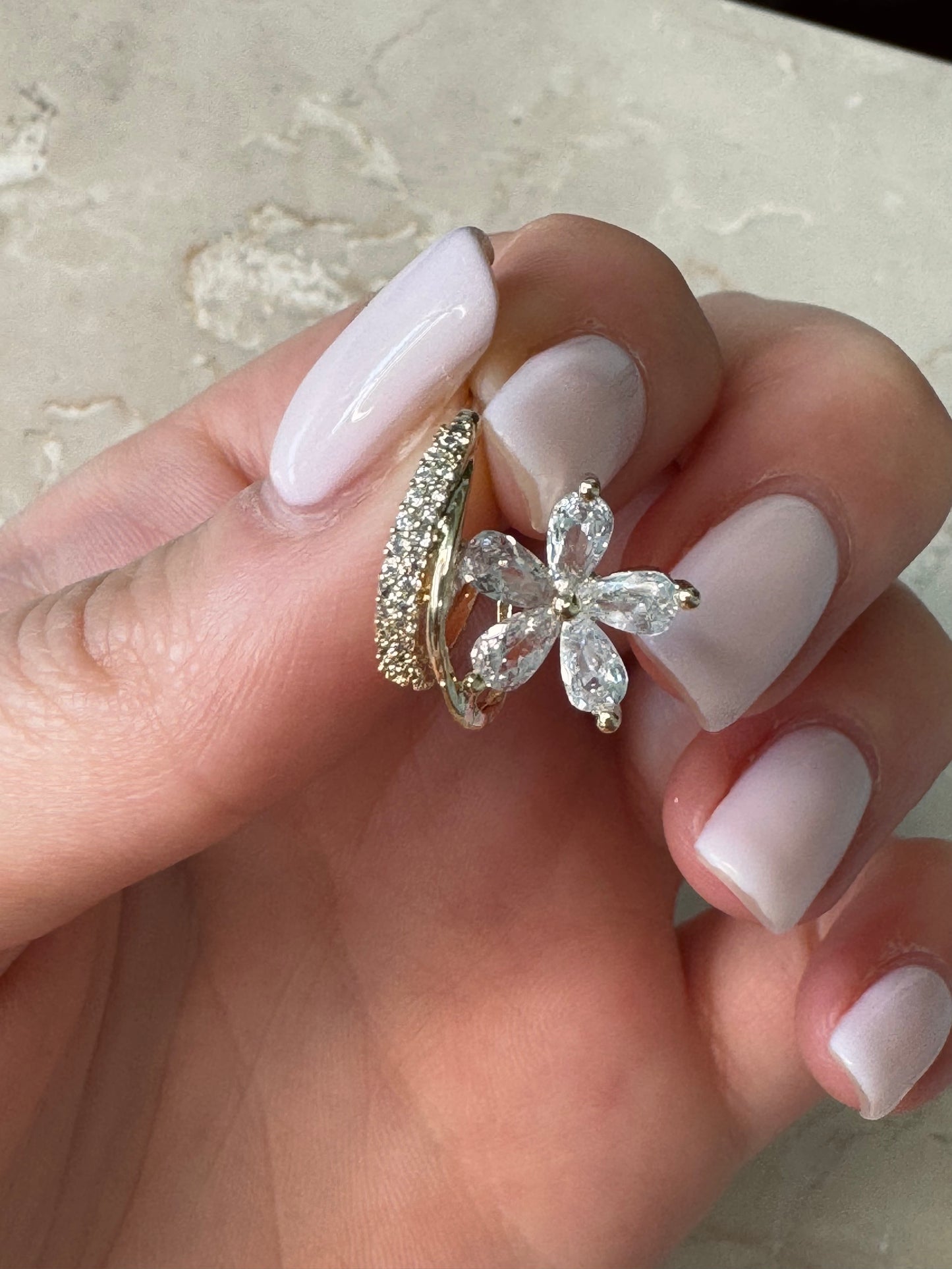Boucles d'oreilles Flora