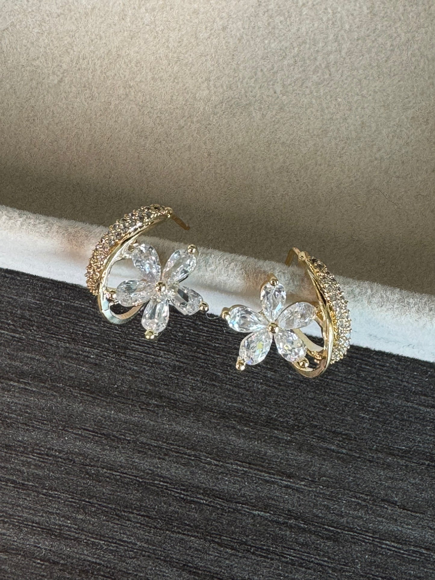Boucles d'oreilles Flora