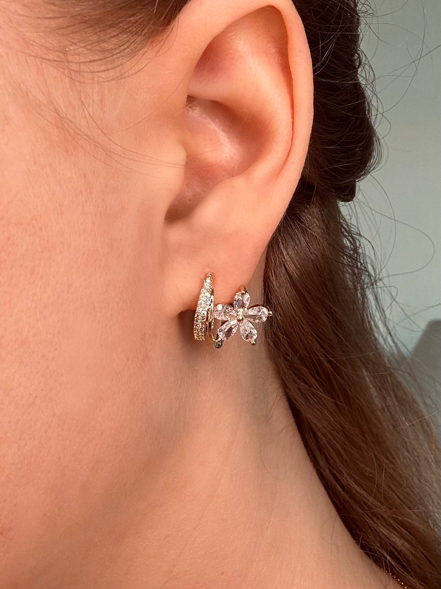Boucles d'oreilles Flora
