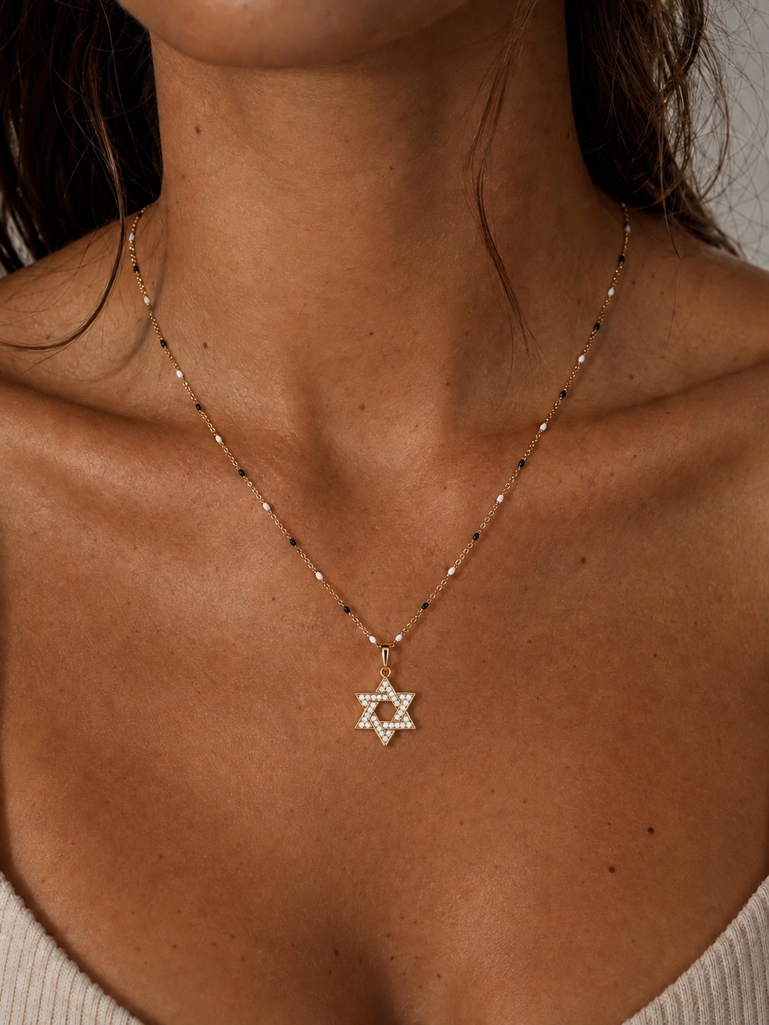 Pendentif perles Magen