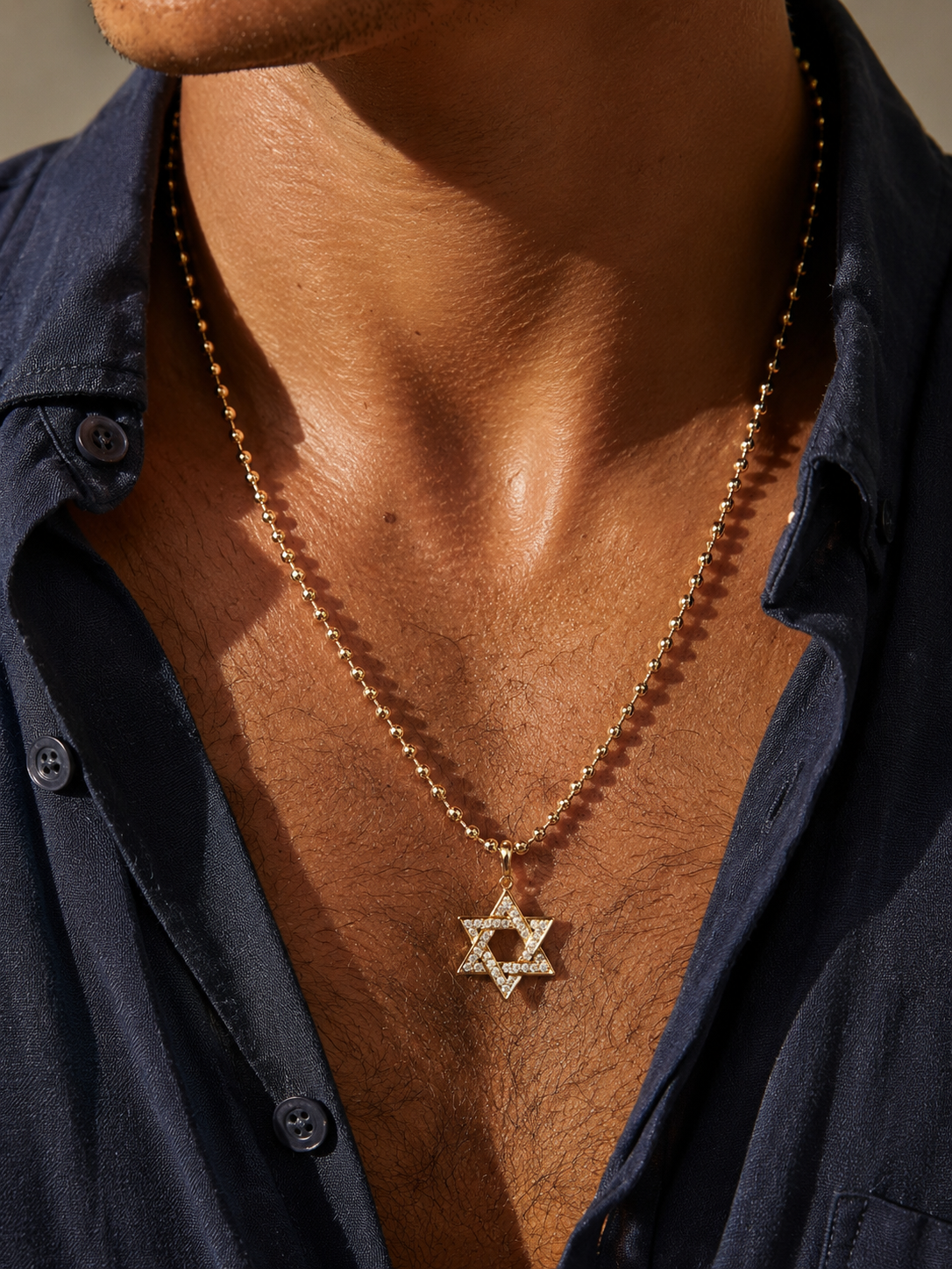 Pendentif étoile de David
