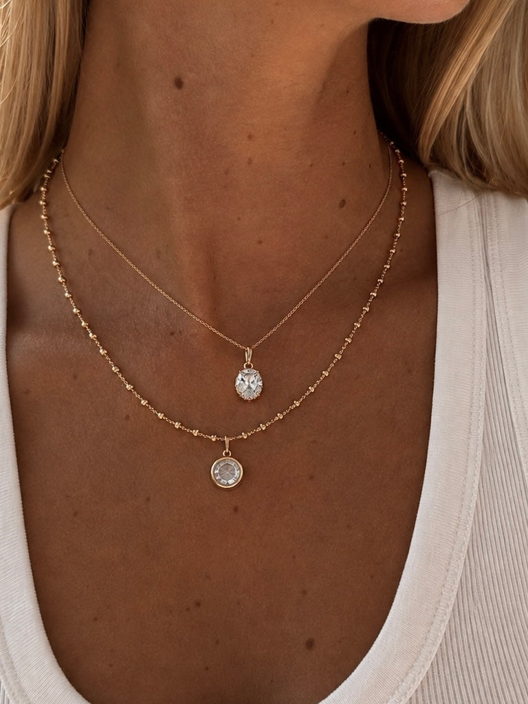 Pendentif Éclat ovale