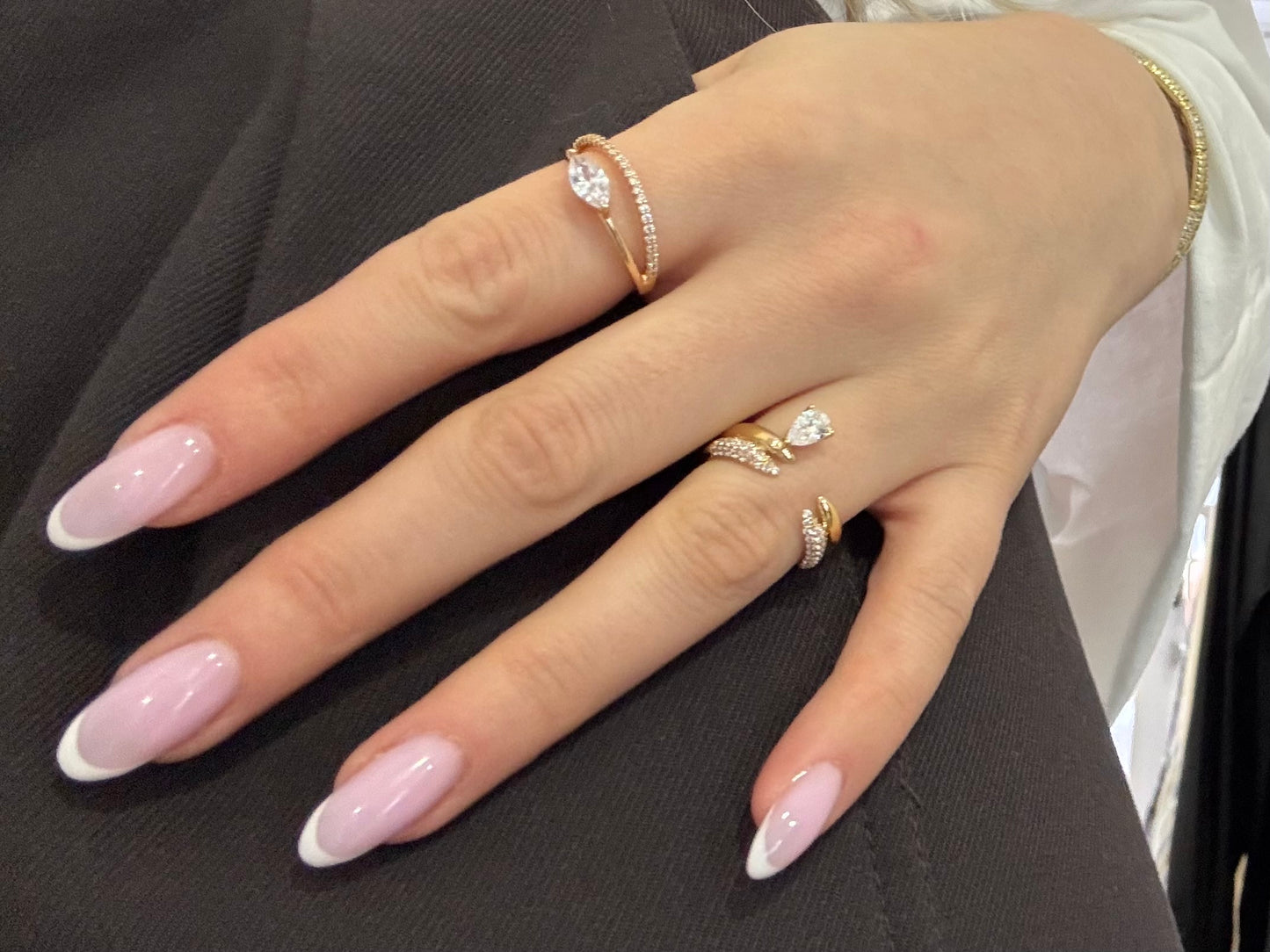 Bague pavé Noa