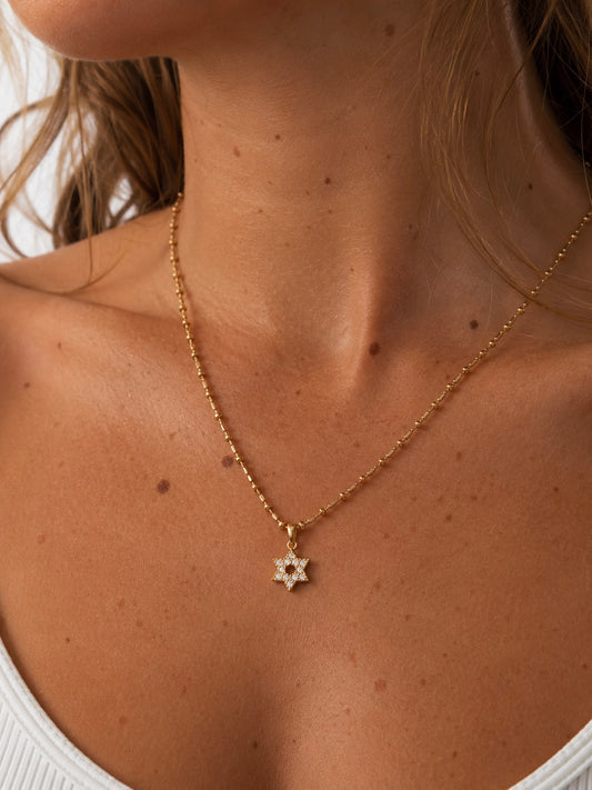 Pendentif étoile de David petit modèle