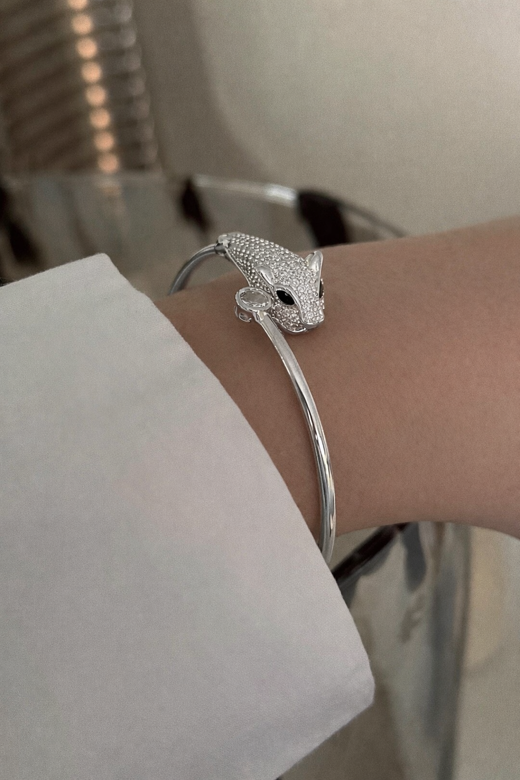 Bracelet jonc Panthera