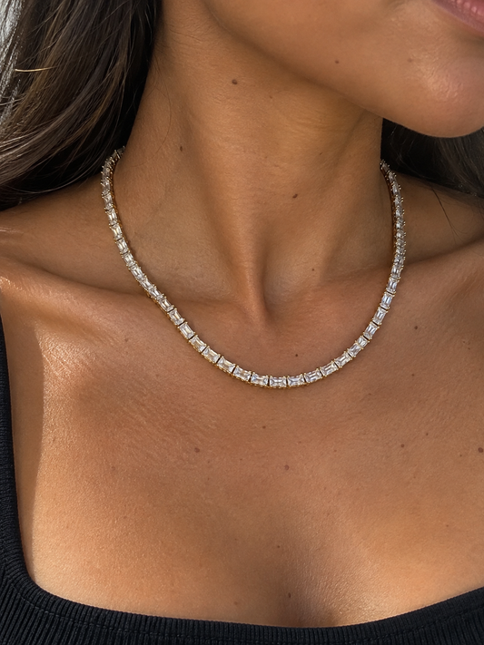 Collier rivière Baguette