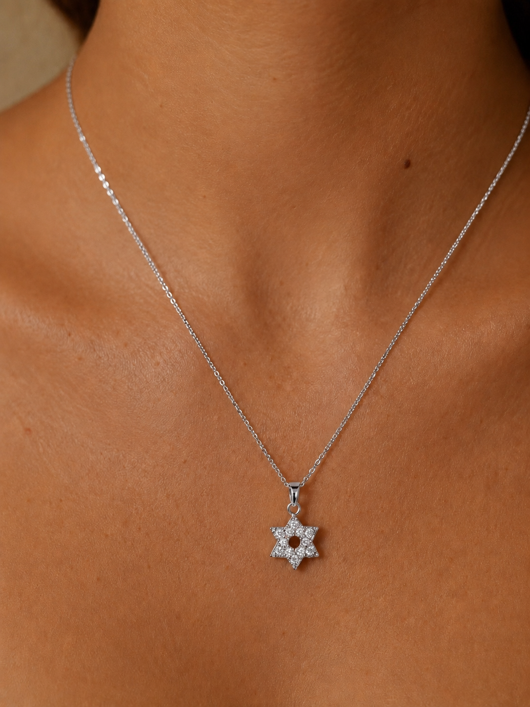 Pendentif étoile de David petit modèle
