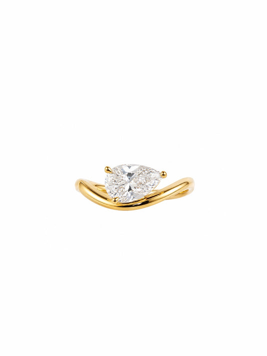 Pinky ring poire