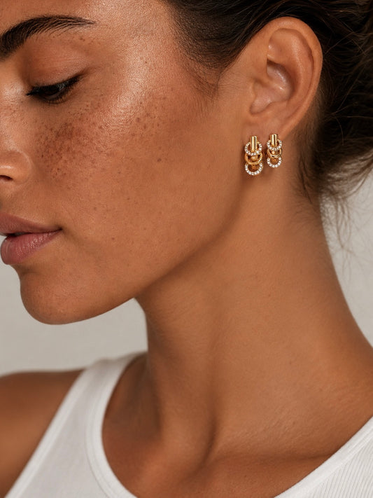 Boucles d’oreilles Impériale