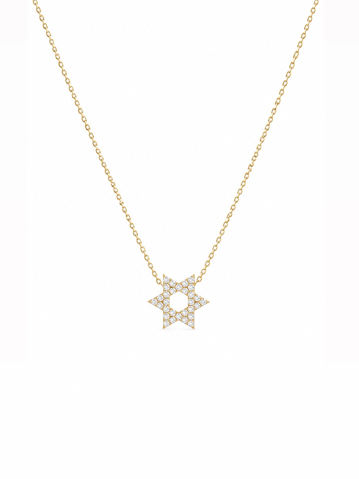 Collier étoile de David