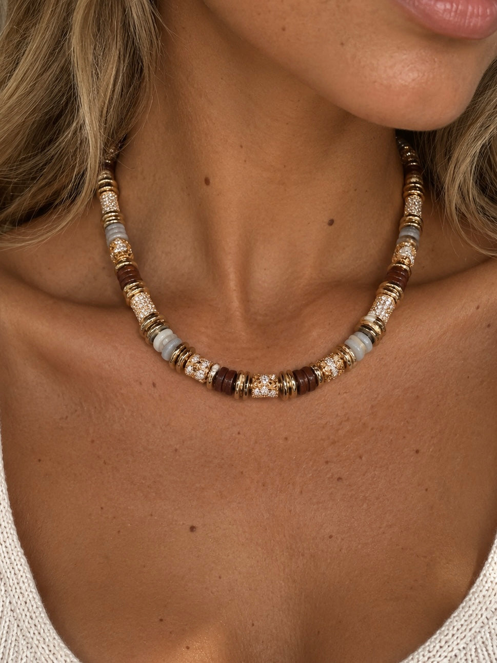 Collier Burgundy