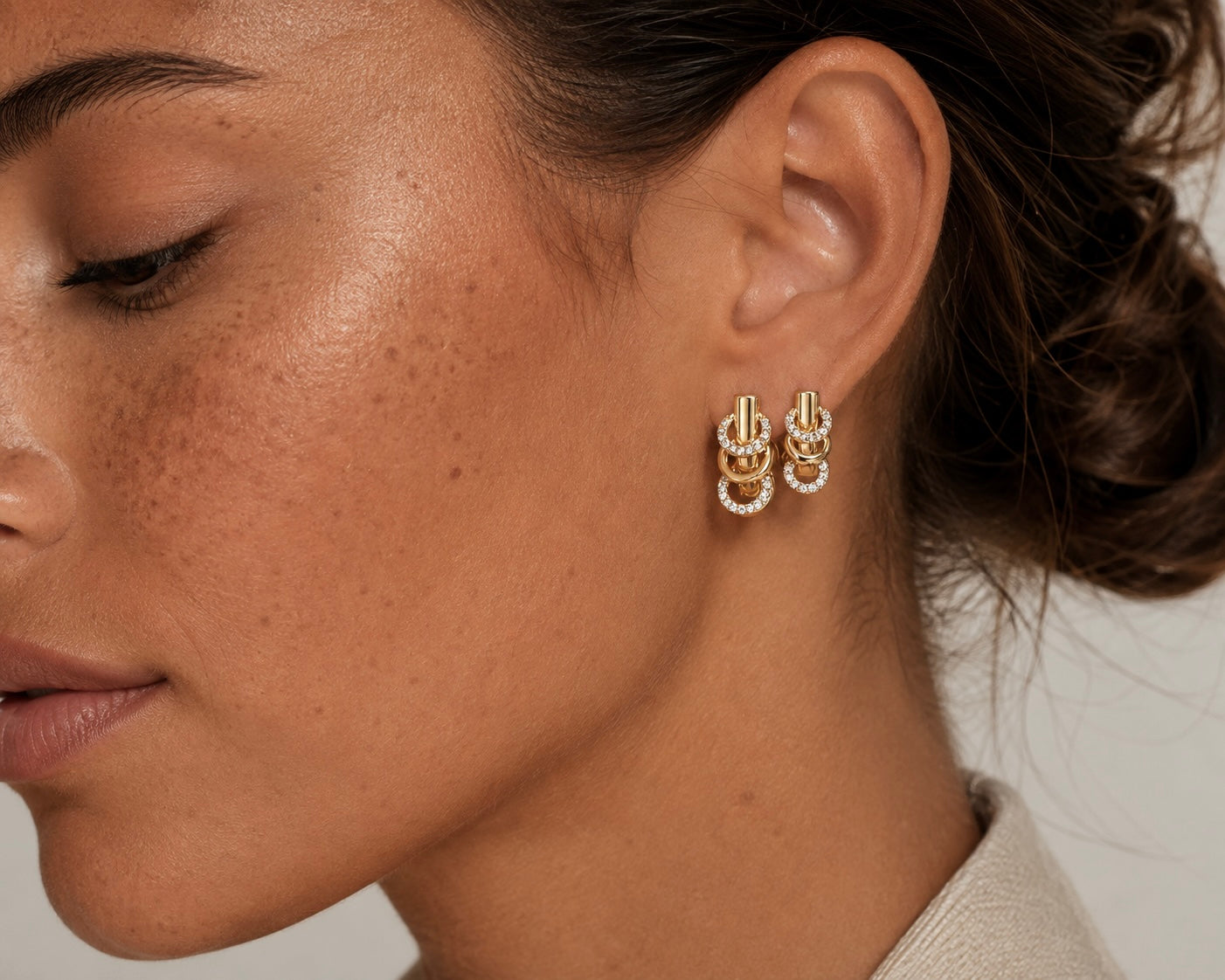 Boucles d’oreilles Impériale