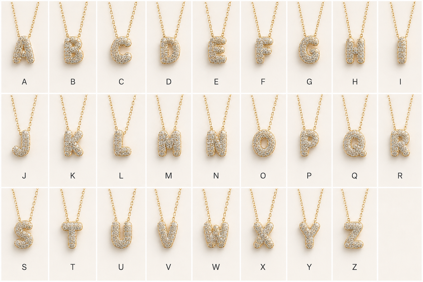 Collier initiale