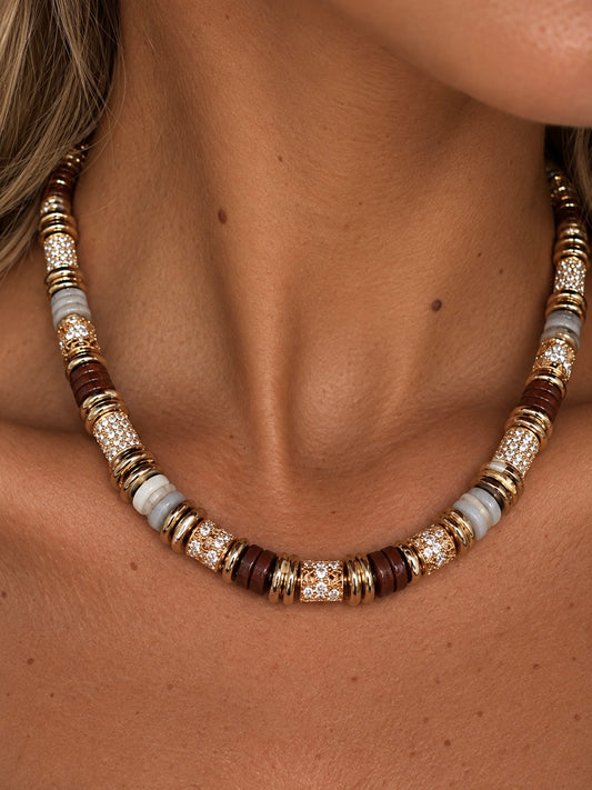 Collier Burgundy