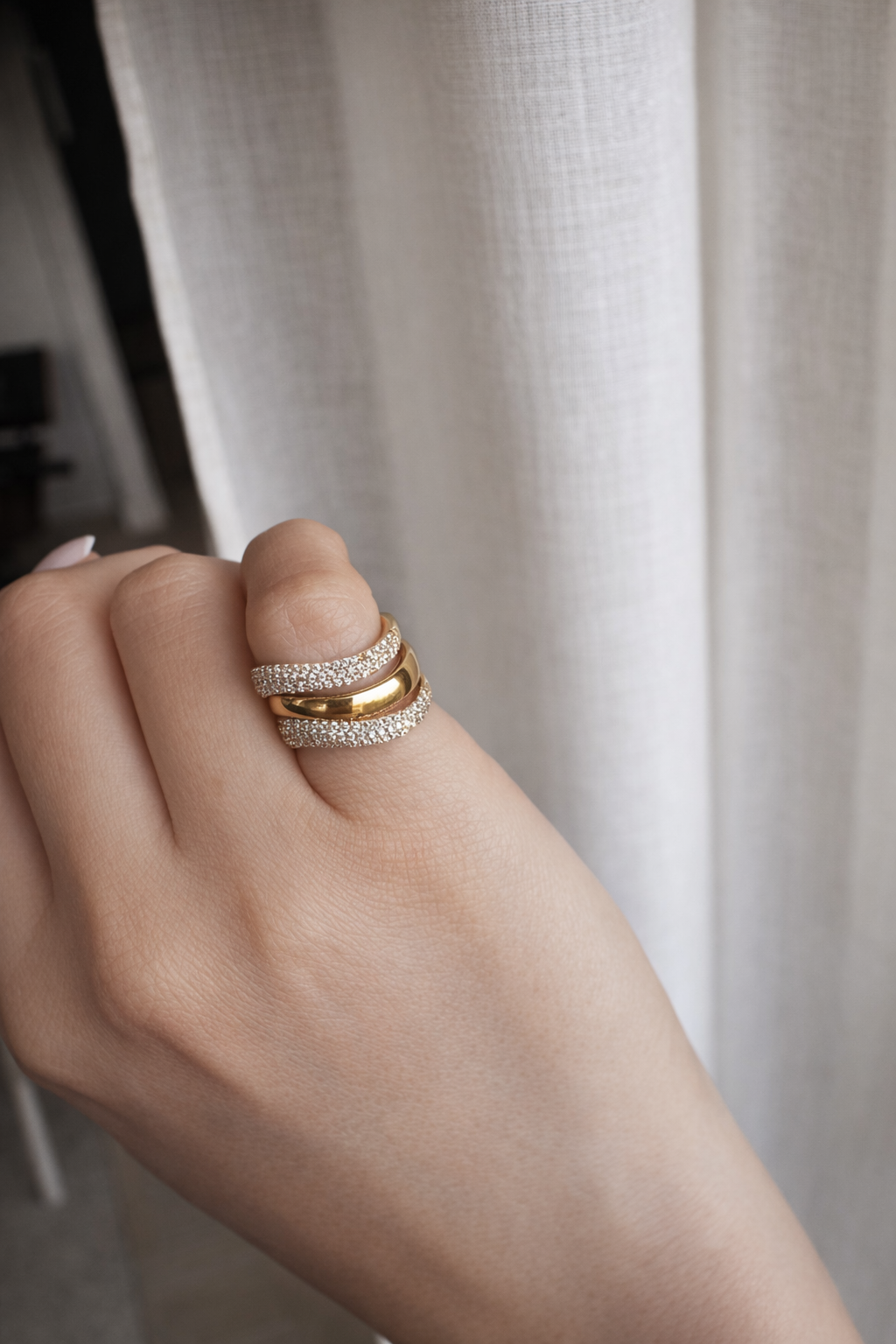 Bague wave