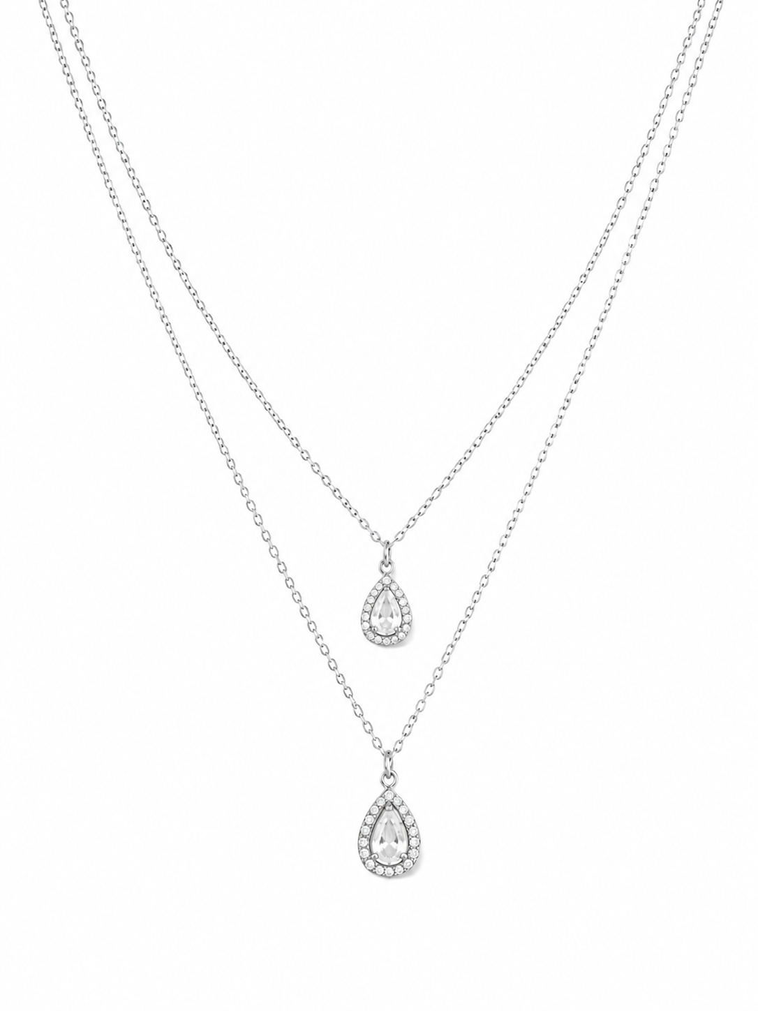 Collier double poire