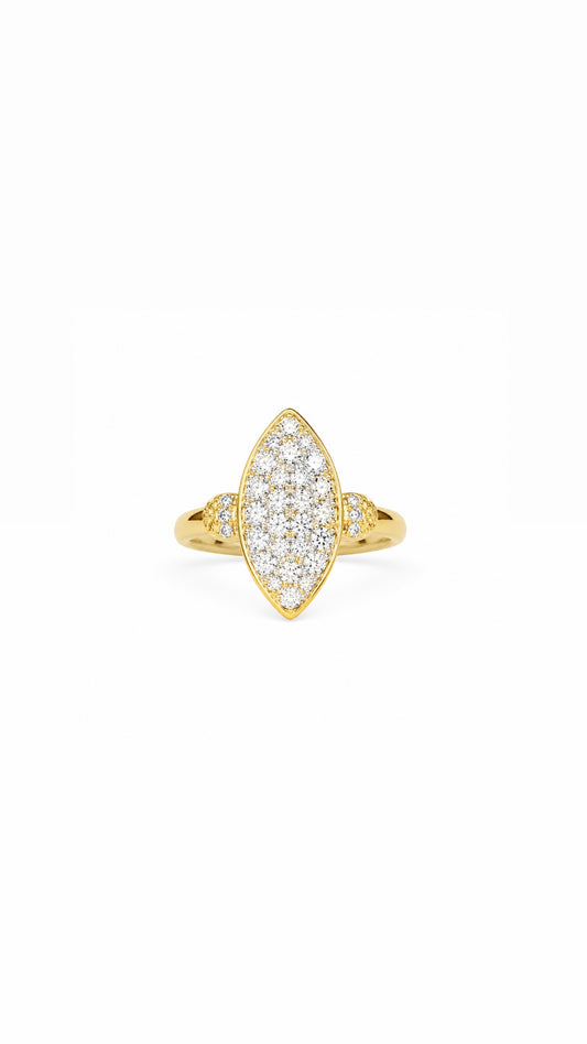 Bague marquise majesté