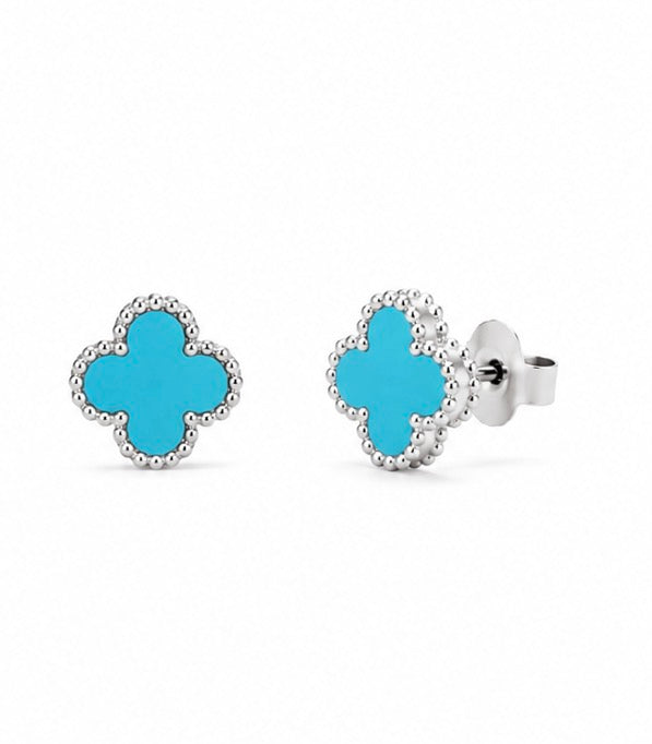 Boucles d'oreilles trefles