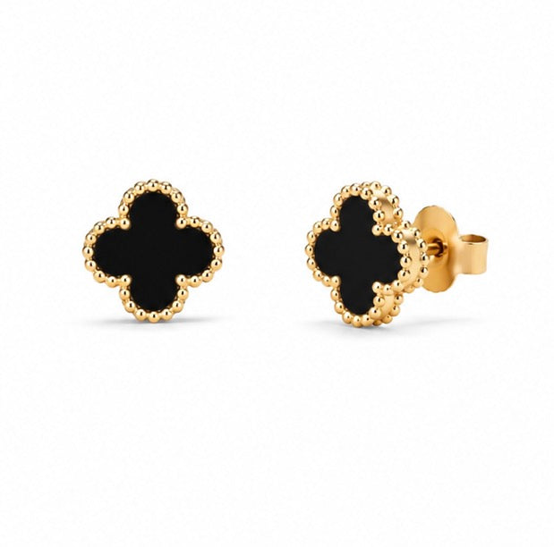 Boucles d'oreilles trefles