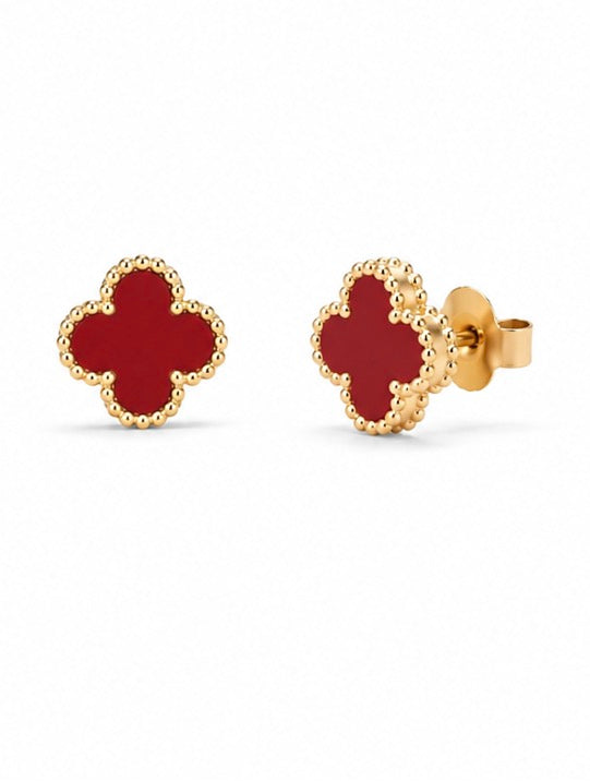 Boucles d'oreilles trefles