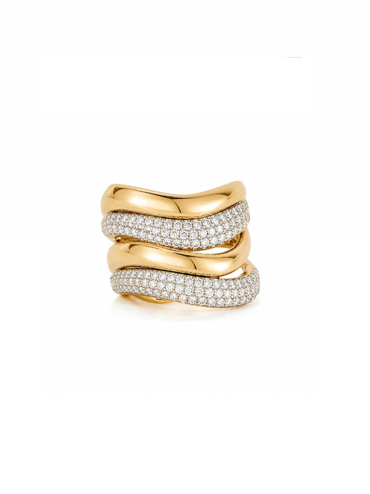 Bague wave