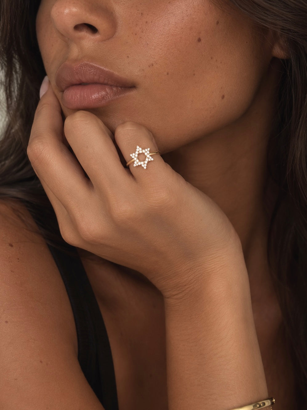 Bague étoile de David