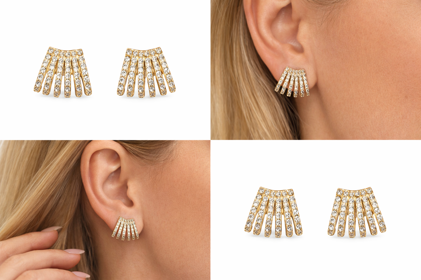 Boucles d’oreilles Léopoldine