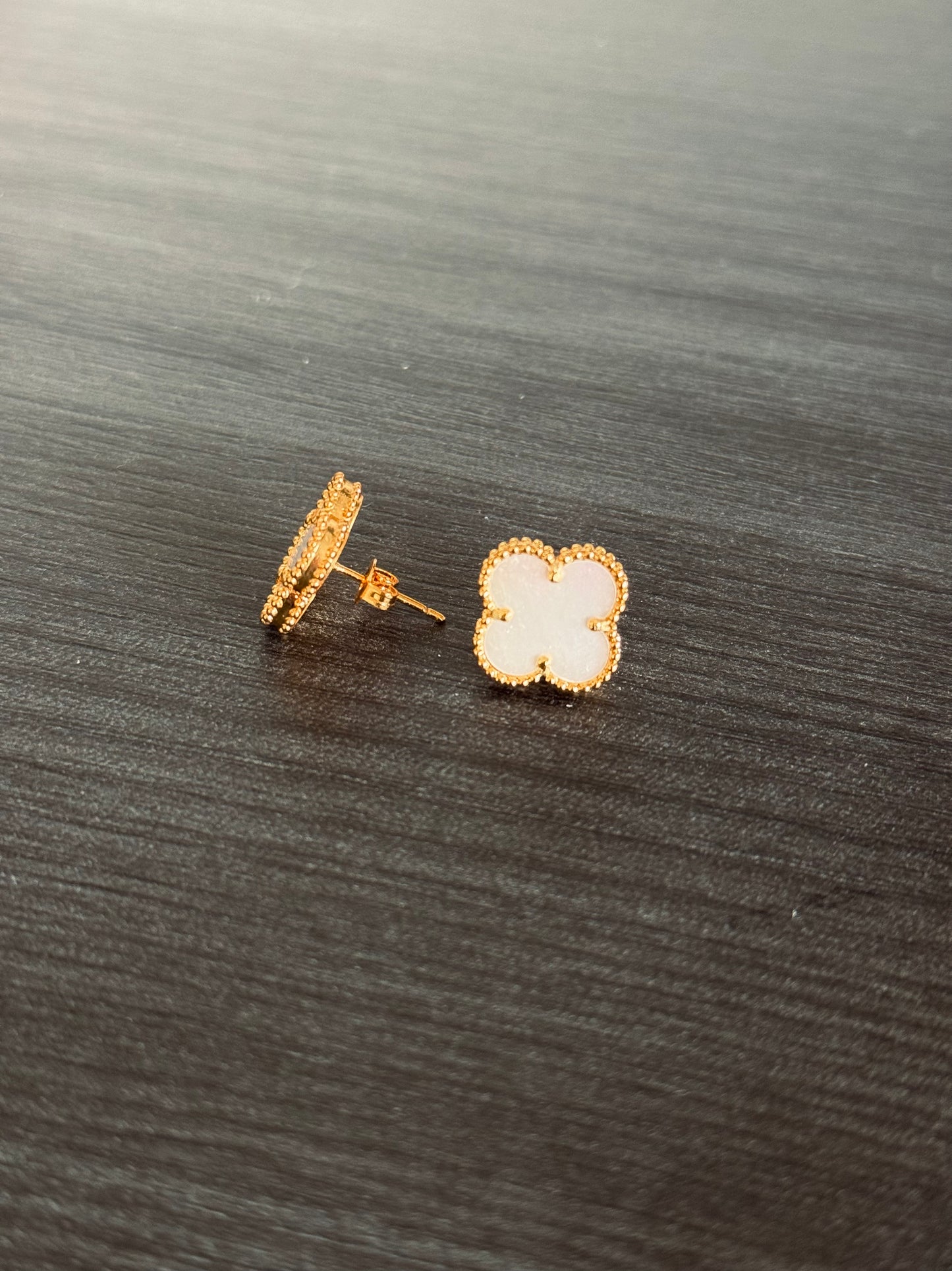 Boucles d'oreilles trèfles